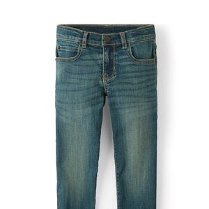 Boys Straight Jeans | Medium Wash